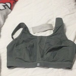 Sweaty Betty High Intensity Sports Bra Sage Green